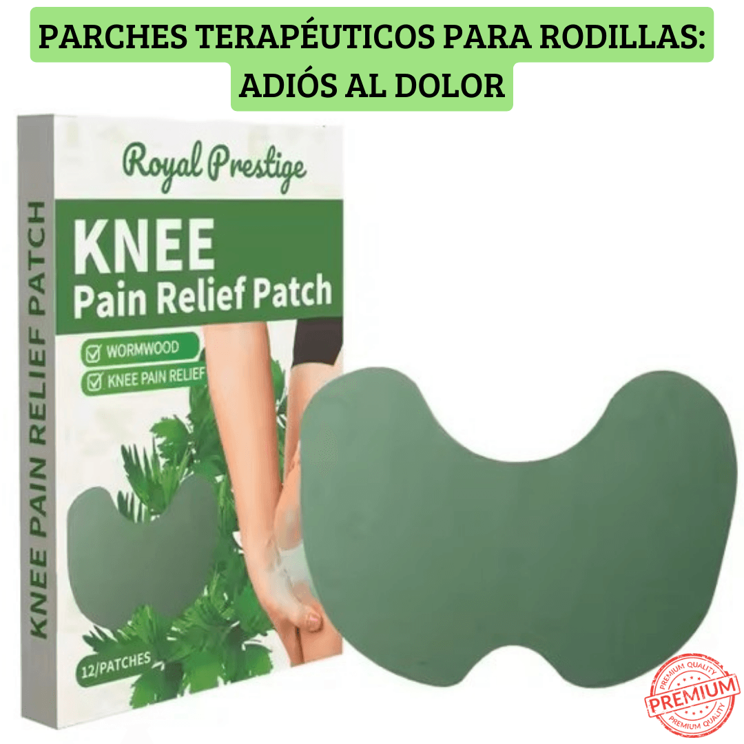 PARCHES TERAPÉUTICOS - ADIÓS AL DOLOR DE RODILLA