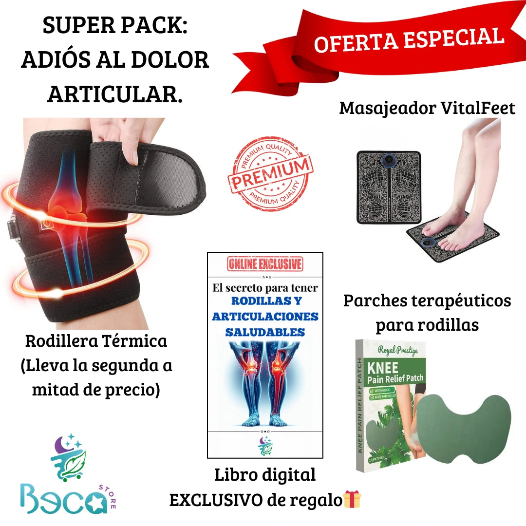 Rodillera Terapéutica ThermoRelief - Alivio Inmediato