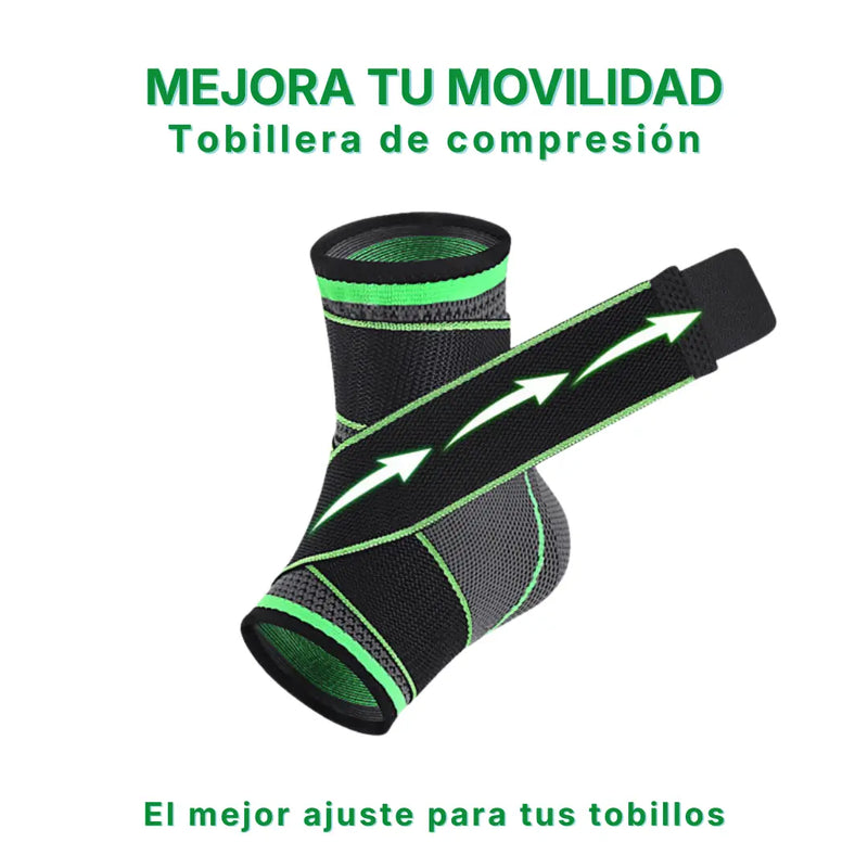 Tobillera de compresión médica - Seguridad que se siente