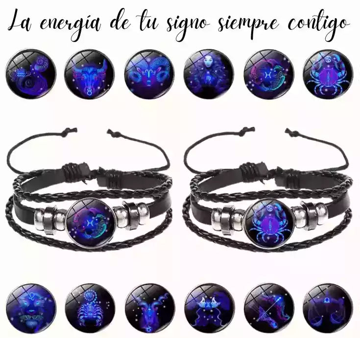 PULSERAS ZODIACALES LUMINOSAS- TU SIGNO, TU LUZ