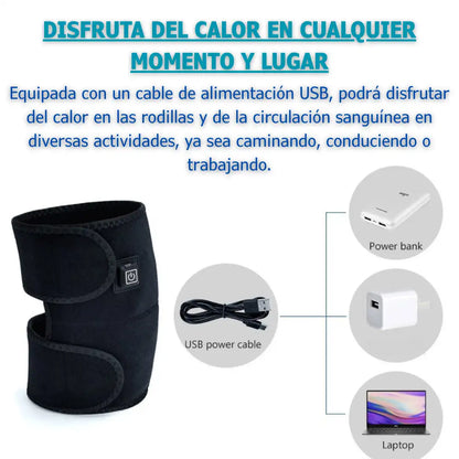 Rodillera Terapéutica ThermoRelief - Alivio Inmediato