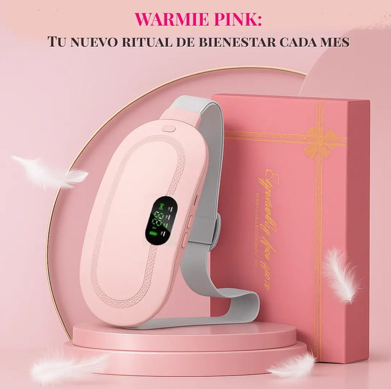 MASAJEADOR TÉRMICO MENSTRUAL WARMIE PINK
